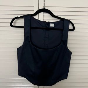 Aritzia Sunday Best Bustier - Navy